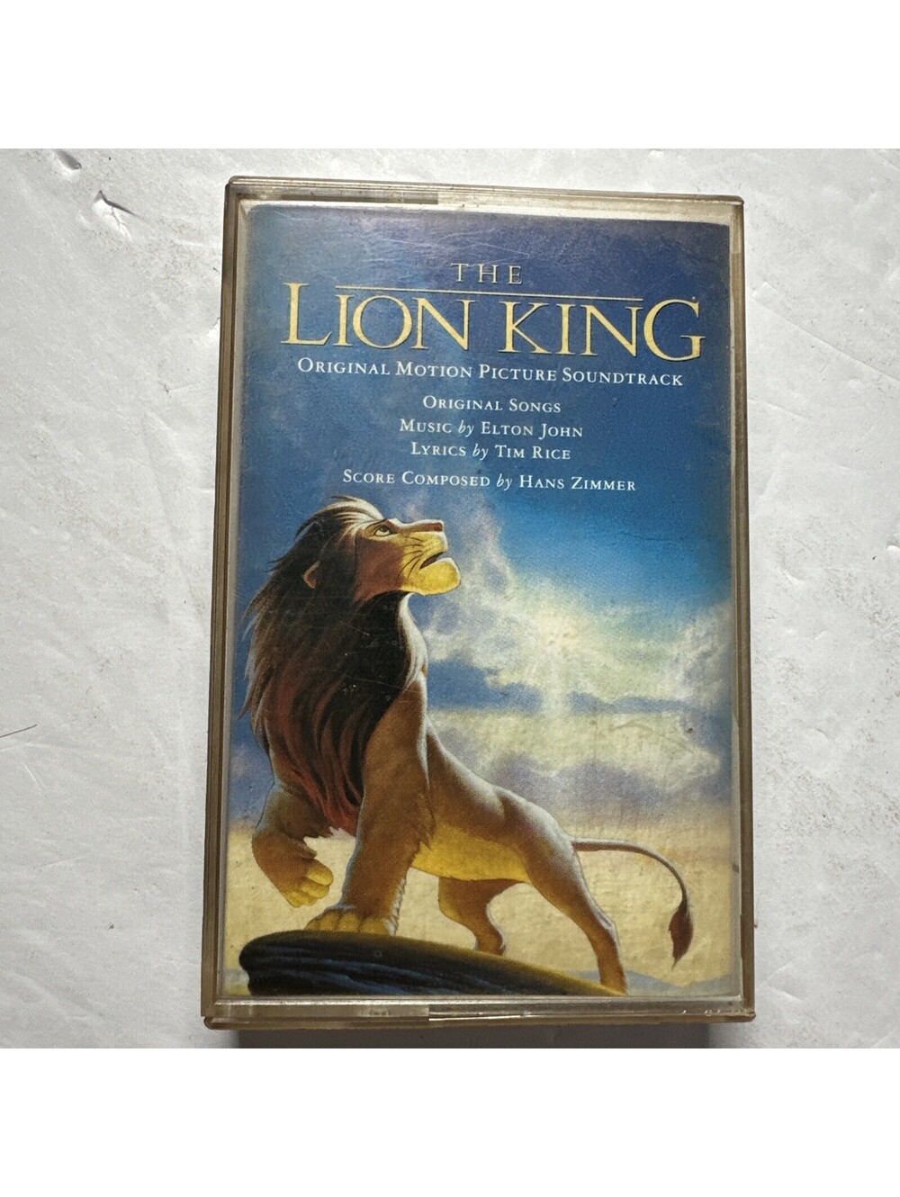 The Lion King Cassette Tape 1994 Motion Picture Elton John Nathan Lane